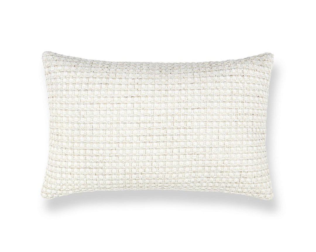 Heatherton Pillow 14 X 22 - Swan HNLBDK273330001 by Scalamandre Designer Pillow