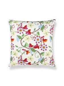 Morning Glory Pillow 22 X 22 - Primary HNSDDK166580001 by Scalamandre Pillows