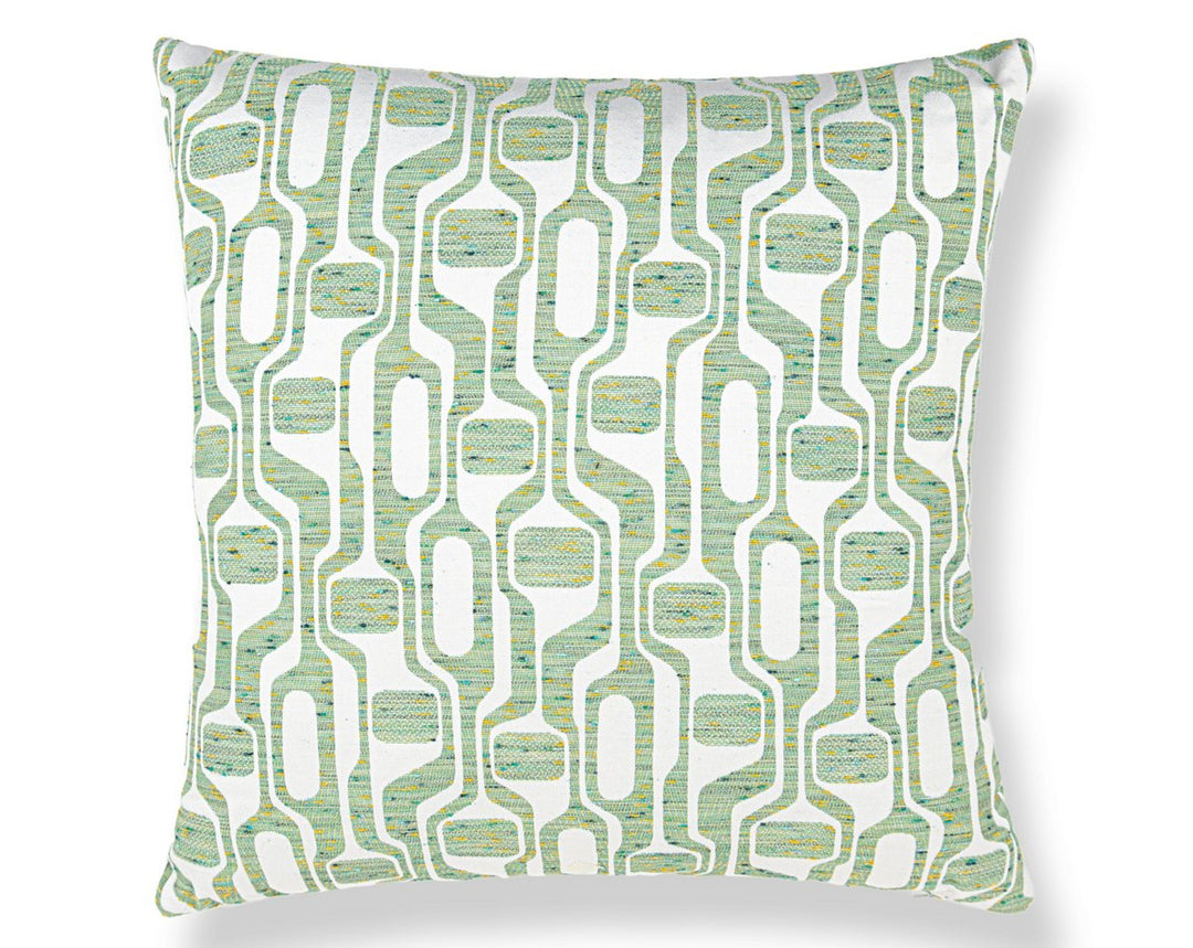 Telly Pillow 22 X 22 - Leafgreen HNSDDK273350001 by Scalamandre Designer Pillow