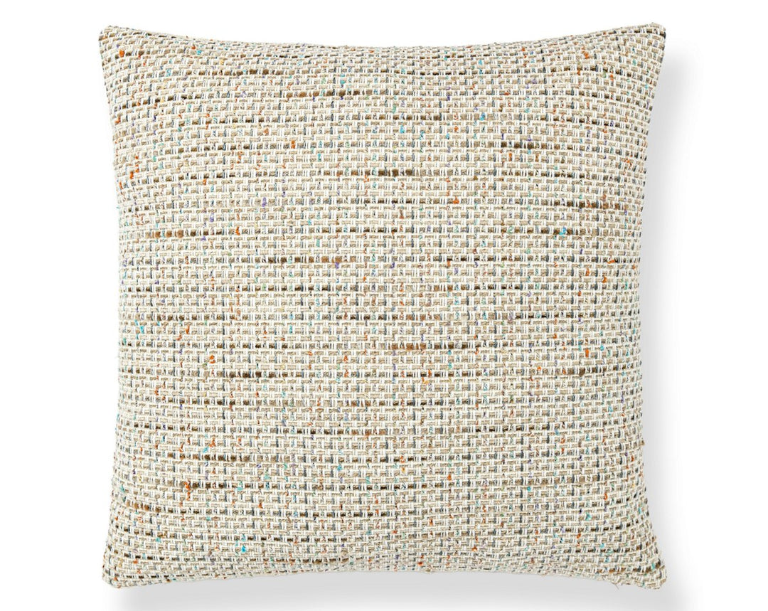 Confetti Pillow 22 X 22 - Cream HNSDDK420070001 by Scalamandre Designer Pillow