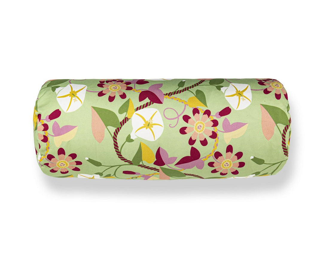 Morning Glory Pillow 21 X 7 - Meadow HNBADK166580002 by Scalamandre Designer Pillow