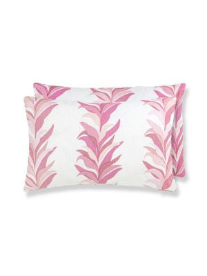 Chira Island Pillow 14 X 22 - Azalea HNLBDK166520002 by Scalamandre Pillows COLOR POP 100% LINEN U.S.A. Horizontal: and Vertical: 0 - Fabric Carolina -