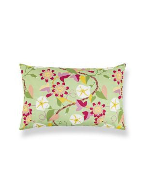 Morning Glory Pillow 14 X 22 - Meadow HNLBDK166580002 by Scalamandre Pillows COLOR POP 100% COTTON U.S.A. Horizontal: and Vertical: 0 - Fabric Carolina -