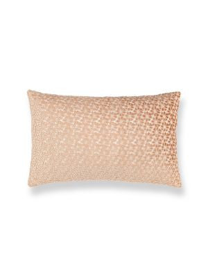 Petal Velvet Pillow 14 X 22 - Peachfuzz HNLBDK273320002 by Scalamandre Pillows COLOR POP 55% SPUN VISCOSE, 45% COTTON U.S.A. Horizontal: and Vertical: 0 - Fabric Carolina -