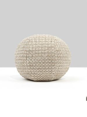 Heatherton Pillow 12 Dia - Nougat HNRADK273330002 by Scalamandre Pillows COLOR POP 61% RECYCLED ACRYLIC 38% POLYESTER 1% VISCOSE U.S.A. Horizontal: and Vertical: 0 - Fabric Carolina -