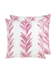 Chira Island Pillow 22 X 22 - Azalea HNSDDK166520002 by Scalamandre Pillows