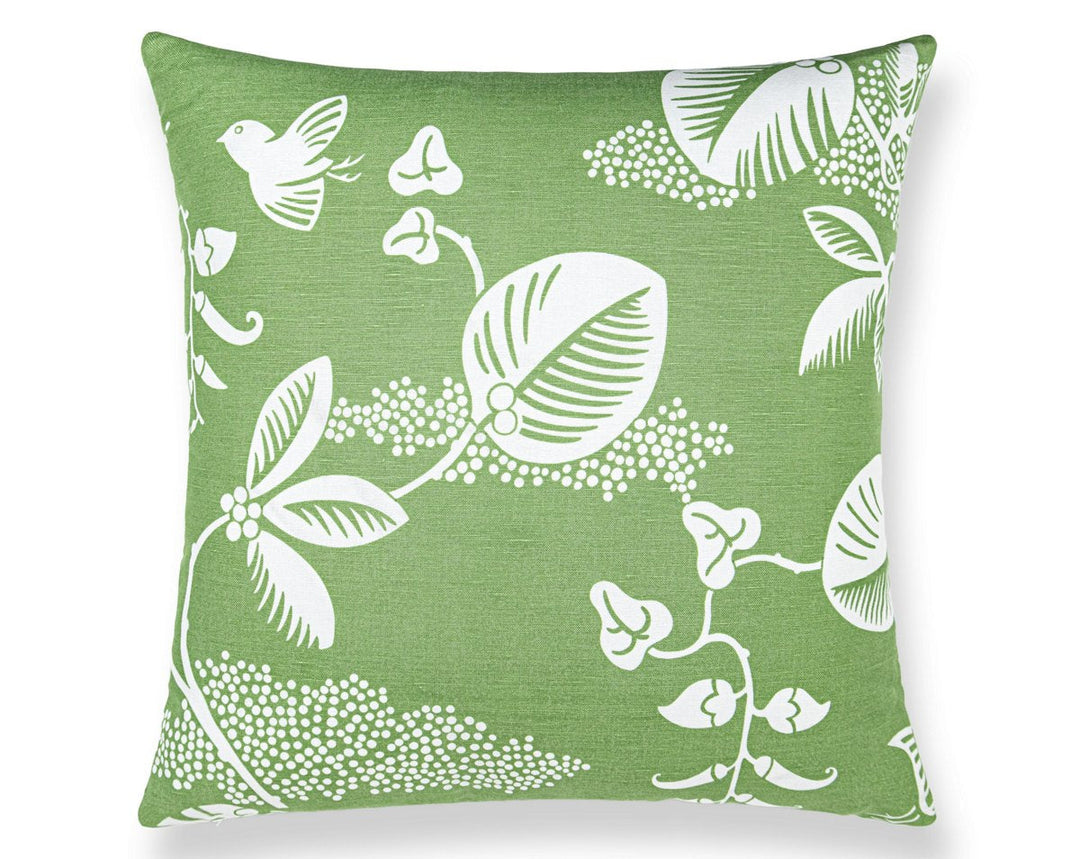 Pepper Pillow 22 X 22 - Pear HNSDDK166550002 by Scalamandre Designer Pillow