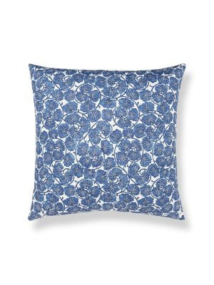 May Pillow 22 X 22 - Cobalt HNSDDK166560002 by Scalamandre Pillows COLOR POP 90% COTTON 10% LINEN U.S.A. Horizontal: and Vertical: 0 - Fabric Carolina -