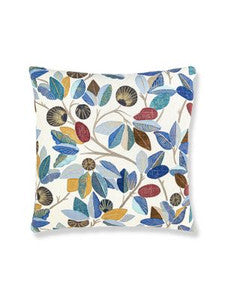 Linden Pillow 22 X 22 - Cobalt HNSDDK166570002 by Scalamandre Pillows