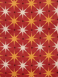 Scalamandre Fabric Star Power Red