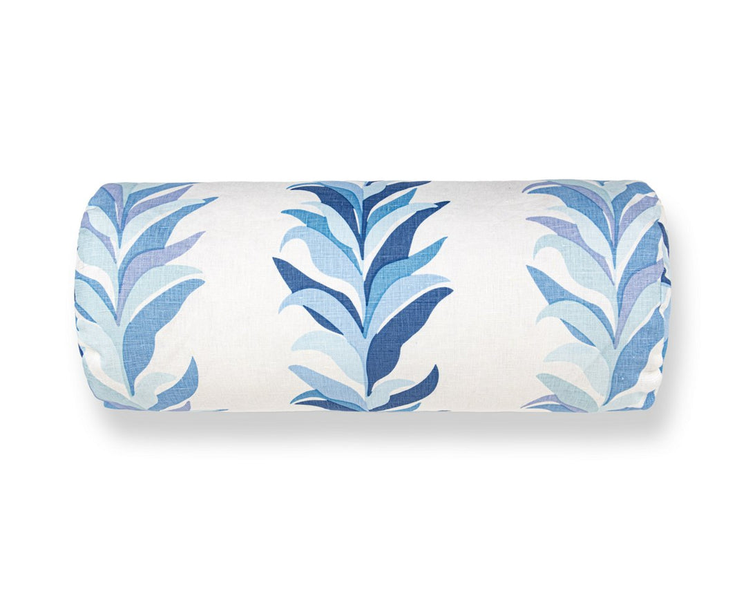 Chira Island Pillow 21 X 7 - Blue Marine HNBADK166520003 by Scalamandre Designer Pillow