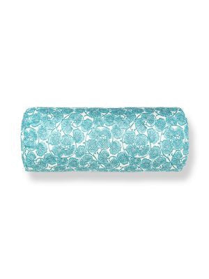May Pillow 21 X 7 - Turquoise HNBADK166560003 by Scalamandre Pillows COLOR POP 90% COTTON 10% LINEN U.S.A. Horizontal: and Vertical: 0 - Fabric Carolina -