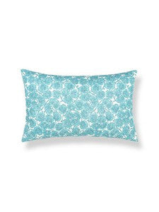 May Pillow 14 X 22 - Turquoise HNLBDK166560003 by Scalamandre Pillows