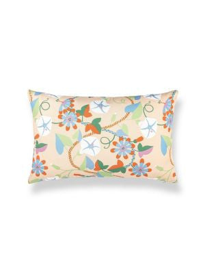 Morning Glory Pillow 14 X 22 - Peach HNLBDK166580003 by Scalamandre Pillows COLOR POP 100% COTTON U.S.A. Horizontal: and Vertical: 0 - Fabric Carolina -