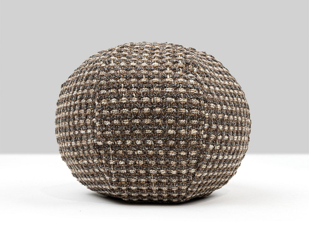 Heatherton Pillow 12 Dia - Walnut HNRADK273330003 by Scalamandre Designer Pillow