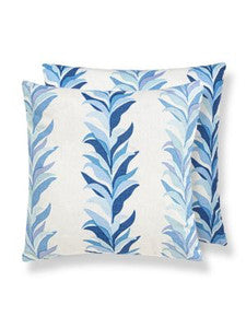 Chira Island Pillow 22 X 22 - Blue Marine HNSDDK166520003 by Scalamandre Pillows
