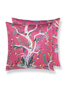 Enchanted Meadow Pillow 22 X 22 - Peony HNSDDK166540003 by Scalamandre Pillows