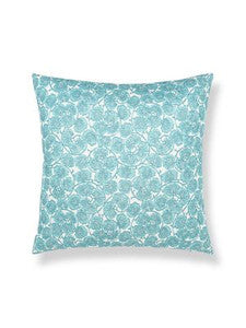 May Pillow 22 X 22 - Turquoise HNSDDK166560003 by Scalamandre Pillows