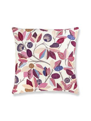 Linden Pillow 22 X 22 - Berry HNSDDK166570003 by Scalamandre Pillows COLOR POP 100% LINEN U.S.A. Horizontal: and Vertical: 0 - Fabric Carolina -