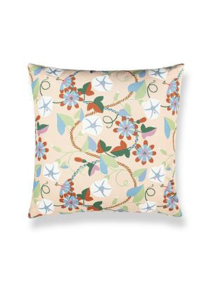 Morning Glory Pillow 22 X 22 - Peach HNSDDK166580003 by Scalamandre Pillows COLOR POP 100% COTTON U.S.A. Horizontal: and Vertical: 0 - Fabric Carolina -