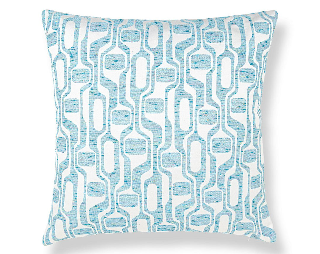 Telly Pillow 22 X 22 - Blueskies HNSDDK273350003 by Scalamandre Designer Pillow