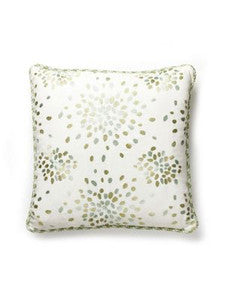 Firefly Embroidered Pillow 22 X 22 - Green HNSDDK420000003 by Scalamandre Pillows