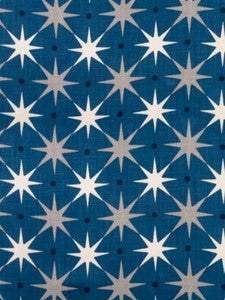 Scalamandre Fabric Star Power Navy