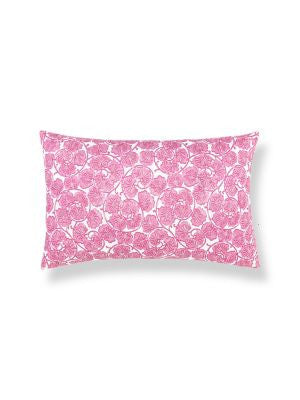 May Pillow 14 X 22 - Azalea HNLBDK166560004 by Scalamandre Pillows COLOR POP 90% COTTON 10% LINEN U.S.A. Horizontal: and Vertical: 0 - Fabric Carolina -