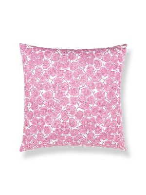 May Pillow 22 X 22 - Azalea HNSDDK166560004 by Scalamandre Pillows COLOR POP 90% COTTON 10% LINEN U.S.A. Horizontal: and Vertical: 0 - Fabric Carolina -