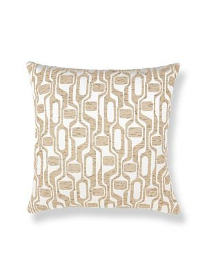 Telly Pillow 22 X 22 - Toast HNSDDK273350004 by Scalamandre Pillows COLOR POP 92% COTTON 8% NYLON U.S.A. Horizontal: and Vertical: 0 - Fabric Carolina -