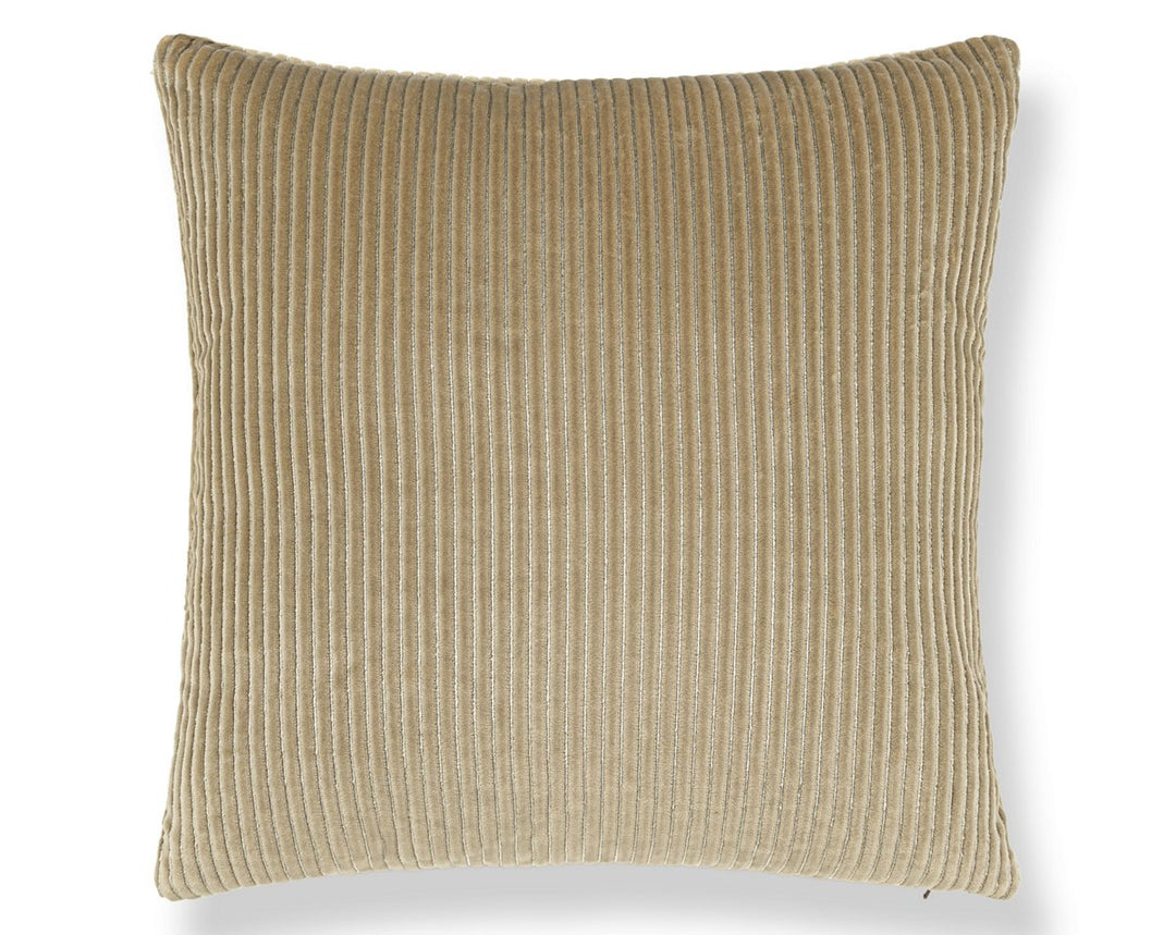 Highlight Pillow 22 X 22 - Beige HNSDDK420040004 by Scalamandre Designer Pillow