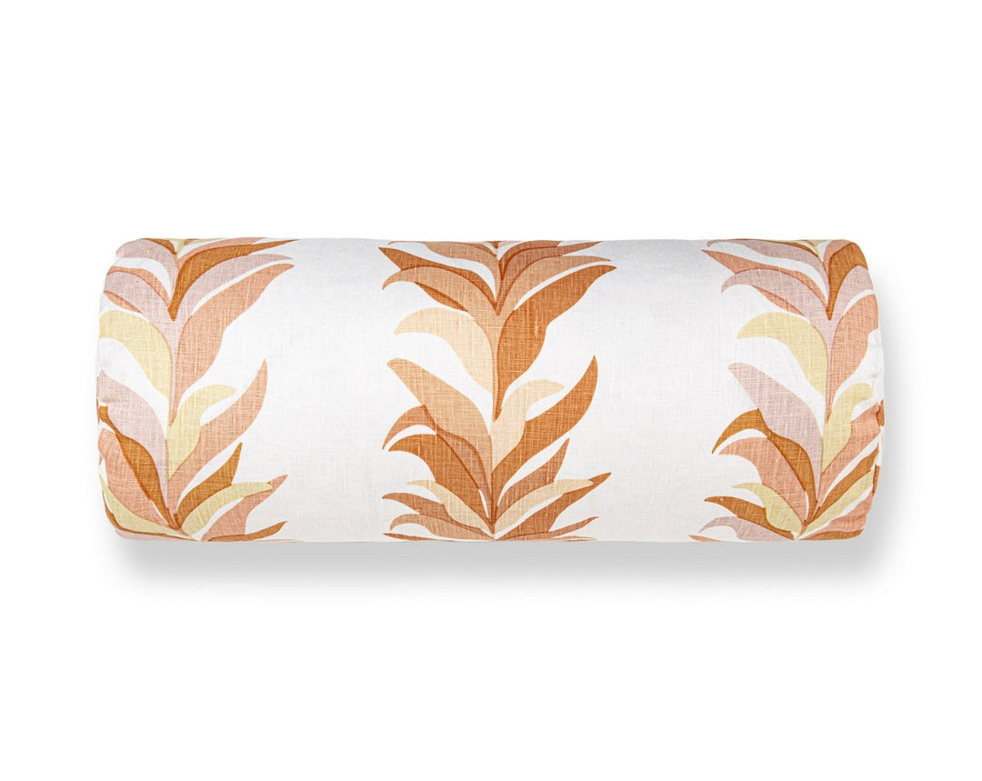 Chira Island Pillow 21 X 7 - Peach HNBADK166520005 by Scalamandre Designer Pillow
