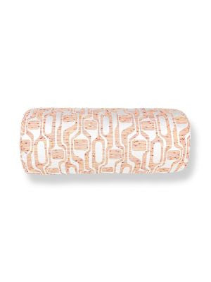 Telly Pillow 21 X 7 - Peachmelba HNBADK273350005 by Scalamandre Pillows COLOR POP 92% COTTON 8% NYLON U.S.A. Horizontal: and Vertical: 0 - Fabric Carolina -