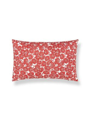 May Pillow 14 X 22 - Red HNLBDK166560005 by Scalamandre Pillows COLOR POP 90% COTTON 10% LINEN U.S.A. Horizontal: and Vertical: 0 - Fabric Carolina -