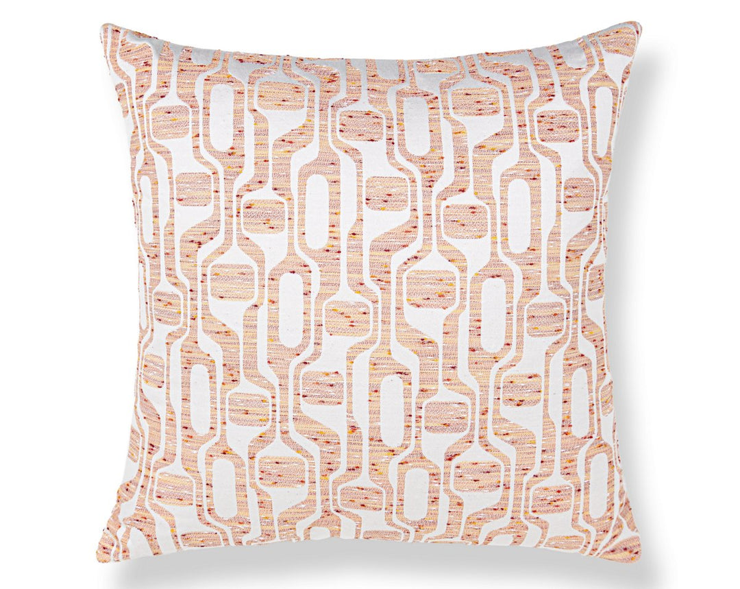 Telly Pillow 22 X 22 - Peachmelba HNSDDK273350005 by Scalamandre Designer Pillow