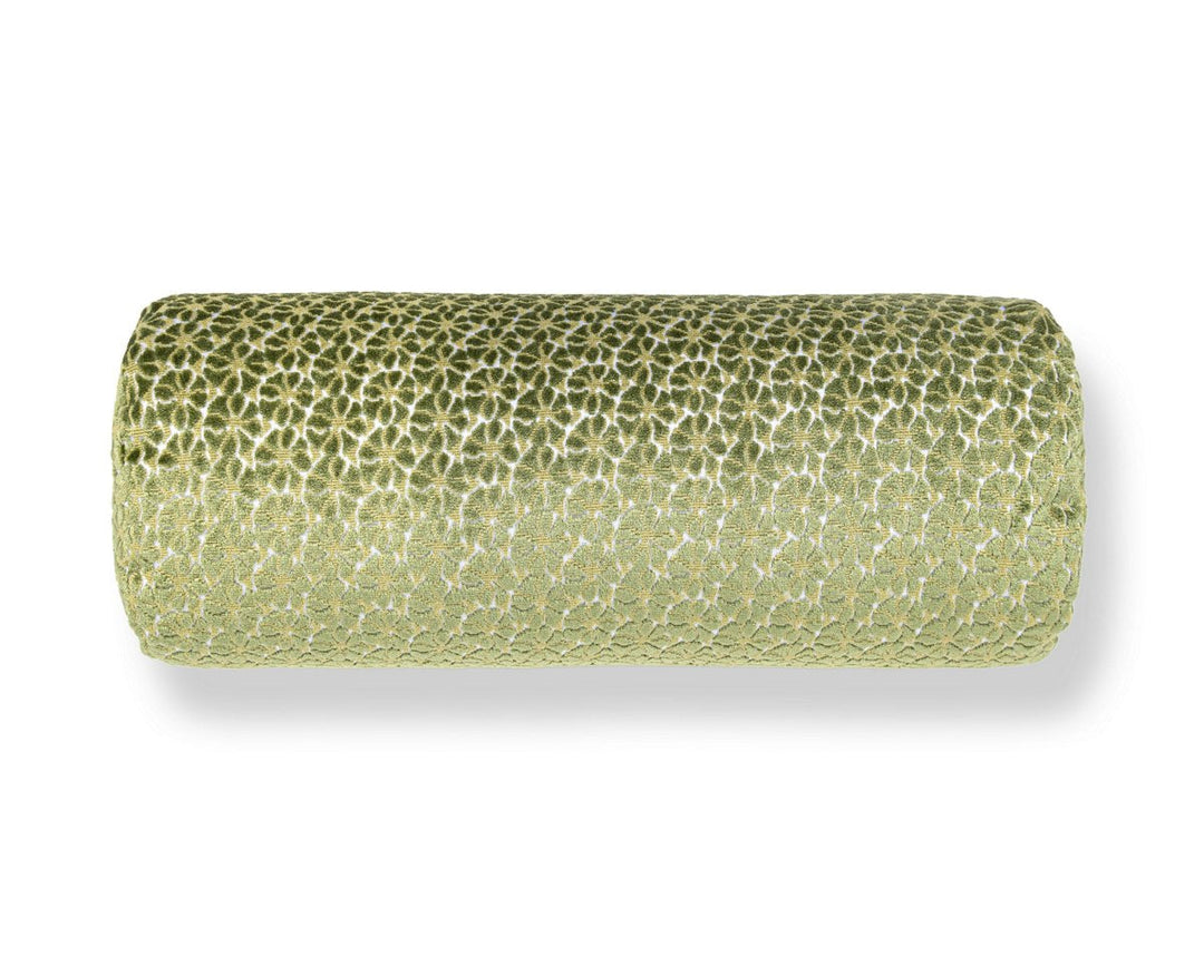 Petal Velvet Pillow 21 X 7 - Leaf HNBADK273320006 by Scalamandre Designer Pillow