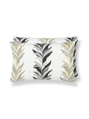 Chira Island Pillow 14 X 22 - Shadow HNLBDK166520006 by Scalamandre Pillows COLOR POP 100% LINEN U.S.A. Horizontal: and Vertical: 0 - Fabric Carolina -