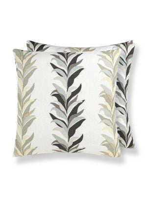 Chira Island Pillow 22 X 22 - Shadow HNSDDK166520006 by Scalamandre Pillows COLOR POP 100% LINEN U.S.A. Horizontal: and Vertical: 0 - Fabric Carolina -