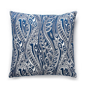 Fanfare Pillow/Blue by Scalamandre Pillow