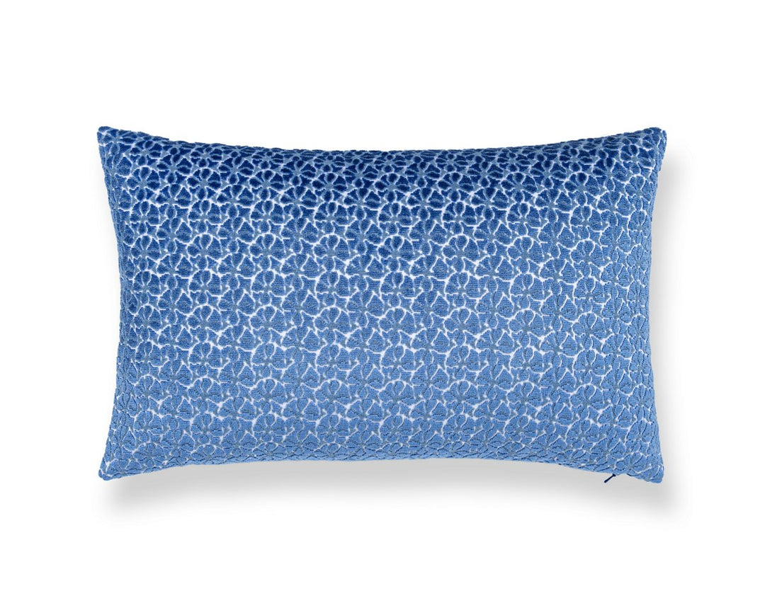 Petal Velvet Pillow 14 X 22 - Royalblue HNLBDK273320007 by Scalamandre Designer Pillow