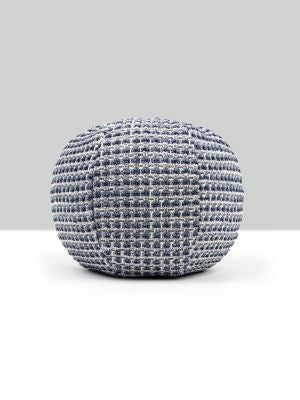 Heatherton Pillow 12 Dia - Navy HNRADK273330007 by Scalamandre Pillows COLOR POP 61% RECYCLED ACRYLIC 38% POLYESTER 1% VISCOSE U.S.A. Horizontal: and Vertical: 0 - Fabric Carolina -