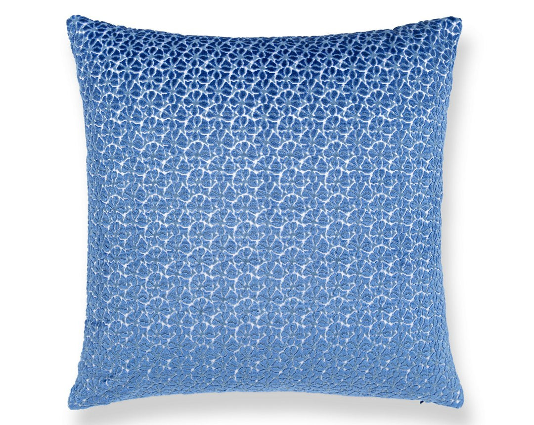Petal Velvet Pillow 22 X 22 - Royal Blue HNSDDK273320007 by Scalamandre Designer Pillow
