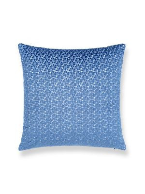 Petal Velvet Pillow 22 X 22 - Royalblue HNSDDK273320007 by Scalamandre Pillows COLOR POP 55% SPUN VISCOSE, 45% COTTON U.S.A. Horizontal: and Vertical: 0 - Fabric Carolina -