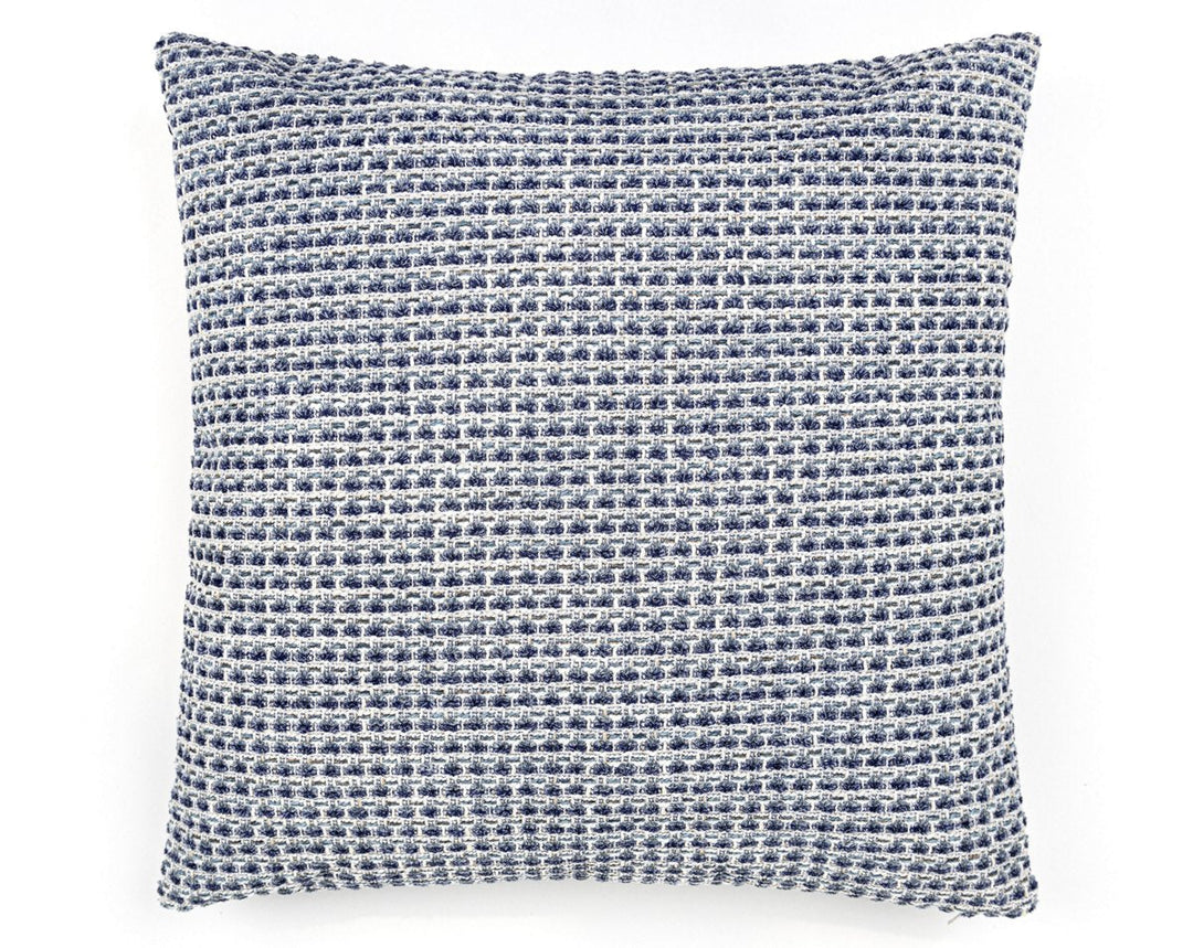 Heatherton Pillow 22 X 22 - Navy HNSDDK273330007 by Scalamandre Designer Pillow