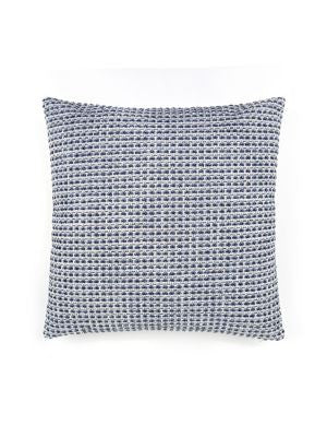Heatherton Pillow 22 X 22 - Navy HNSDDK273330007 by Scalamandre Pillows COLOR POP 61% RECYCLED ACRYLIC 38% POLYESTER 1% VISCOSE U.S.A. Horizontal: and Vertical: 0 - Fabric Carolina -