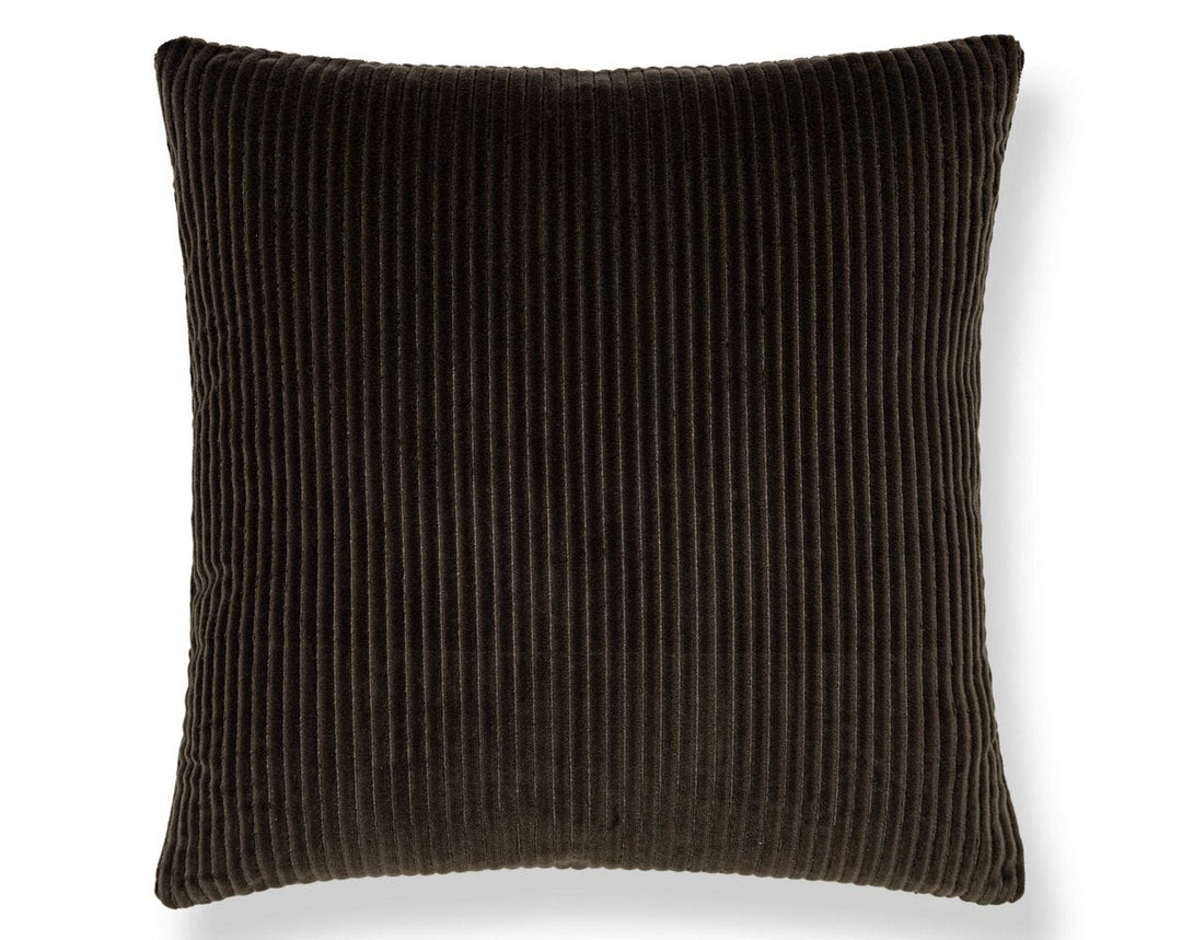 Highlight Pillow 22 X 22 - Brown HNSDDK420040008 by Scalamandre Designer Pillow