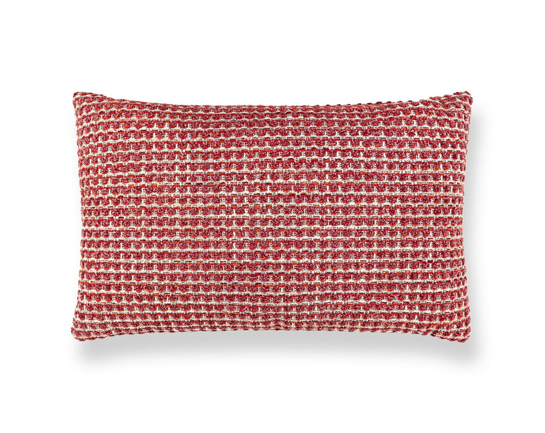 Heatherton Pillow 14 X 22 - Rouge HNLBDK273330009 by Scalamandre Designer Pillow