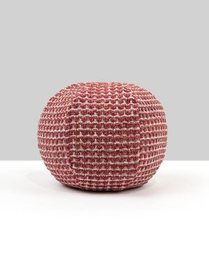 Heatherton Pillow 12 Dia - Rouge HNRADK273330009 by Scalamandre Pillows COLOR POP 61% RECYCLED ACRYLIC 38% POLYESTER 1% VISCOSE U.S.A. Horizontal: and Vertical: 0 - Fabric Carolina -