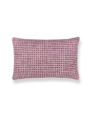 Heatherton Pillow 14 X 22 - Plum HNLBDK273330011 by Scalamandre Pillows COLOR POP 61% RECYCLED ACRYLIC 38% POLYESTER 1% VISCOSE U.S.A. Horizontal: and Vertical: 0 - Fabric Carolina -