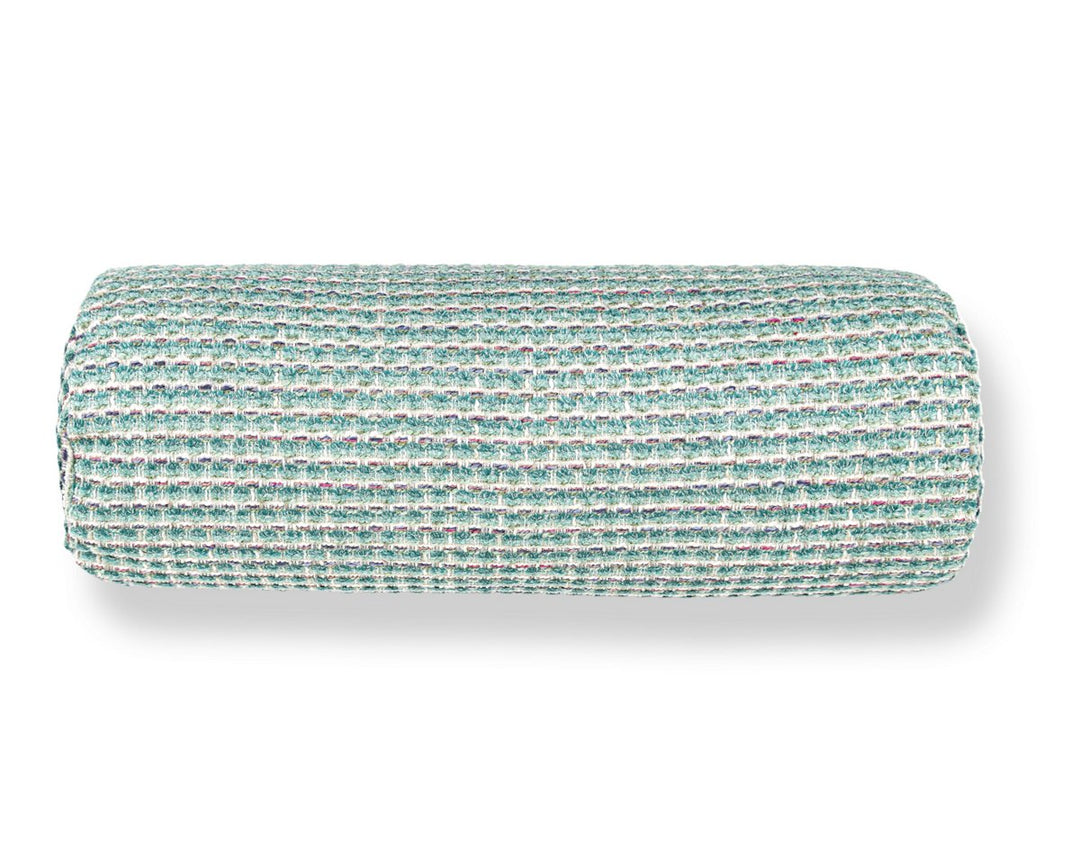 Heatherton Pillow 21 X 7 - Aquamarine HNBADK273330012 by Scalamandre Designer Pillow